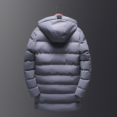 Chaqueta Acolchada de Plumas para Hombre - Corte Medio - Image 11