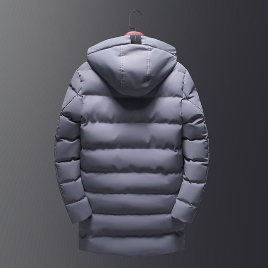 Chaqueta Acolchada de Plumas para Hombre - Corte Medio - Image 11