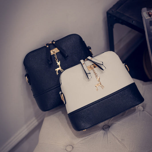Bolso Bandolera Mujer con Patrón de Palillos - Elegancia Minimalista - Image 11