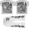 Conjunto Cómodo de Playera y Pantalones Acampanados - Estilo Casual Desenfadado