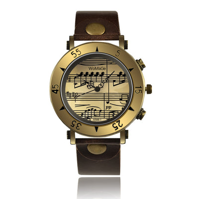 Reloj de Moda con Símbolo Musical - Diseño Novedoso para Hombre - Image 28