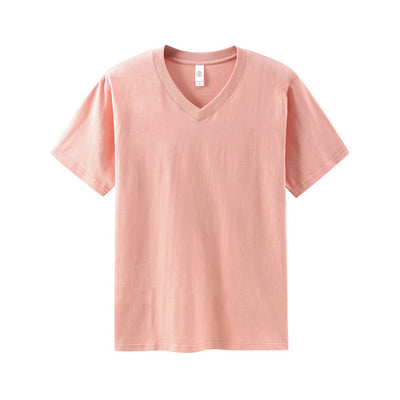 Camiseta de Algodón Puro Cuello V Hombre - Ajuste Relajado - Image 6