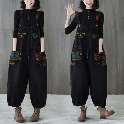 Jeans Casuales con Tirantes Estampados - Image 15