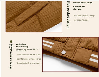 Chaqueta Acolchada Doble Capa para Hombre - Abrigo Térmico Invierno - Image 6