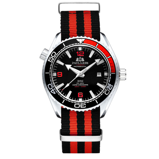 Reloj Mecánico Automático con Esfera Luminosa y Correa Canvas para Hombre - Image 5