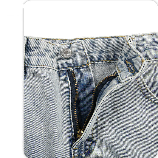 Jeans Holgados Rectos Hip-hop con Efecto Tinta Salpicada Estilo Japonés - Image 5