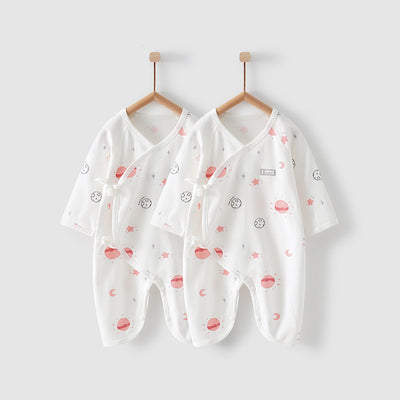 Pijama Enterizo Bebé Algodón Cuatro Estaciones - Romper Recién Nacido Otoño - Image 12