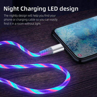 Cable de Carga Rápida con Luz LED para Teléfono - Image 17