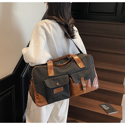 Maleta de Viaje Empresarial Plegable con Forro Impermeable de Gran Capacidad - Image 9