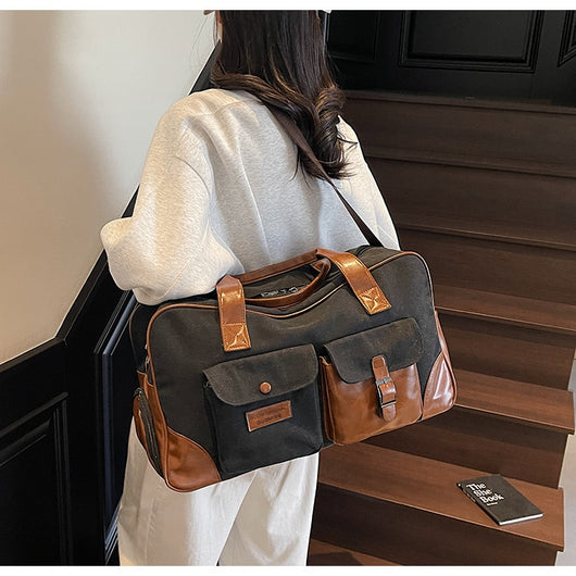 Maleta de Viaje Empresarial Plegable con Forro Impermeable de Gran Capacidad - Image 9