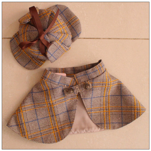 Disfraz de Detective para Mascotas - Capa, Sombrero y Traje Divertido para Gatos y Perros - Image 6