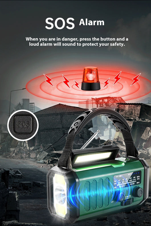 Linterna Solar de Emergencia Portátil con Carga Rápida - Image 17
