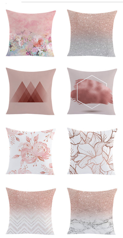 Funda de Almohada Piel de Durazno Dorada - Decoración Nórdica para Sofá - Image 10