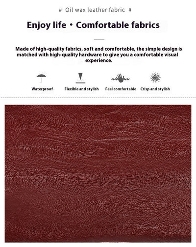 Bolso Mensajero de Cuero con Múltiples Compartimentos y Bolsillos - Image 26