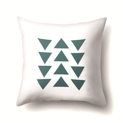 Funda de almohada verde de poliéster - Image 3