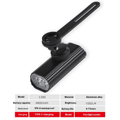 Faro Delantero USB Recargable para Bicicleta - Kit Completo de Iluminación - Image 19