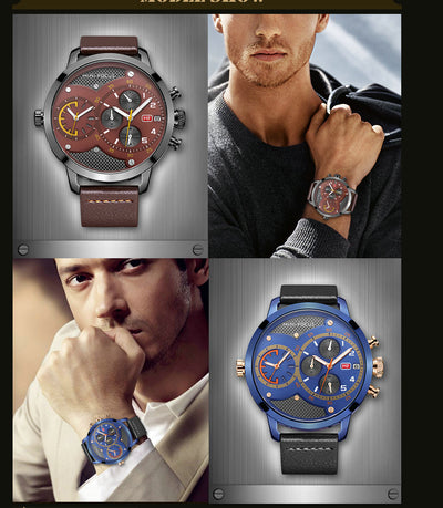Reloj de Hombre Elegante con Calendario, Luminoso e Impermeable - Image 4