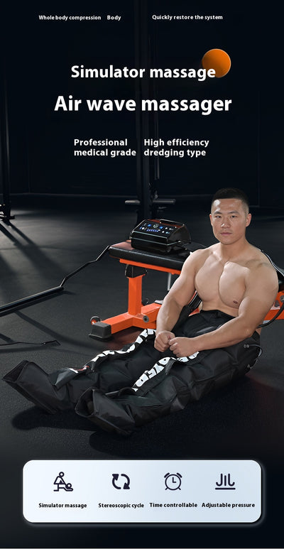 Masajeador de Piernas con Tecnología Air Wave de 6 Cámaras - Image 10