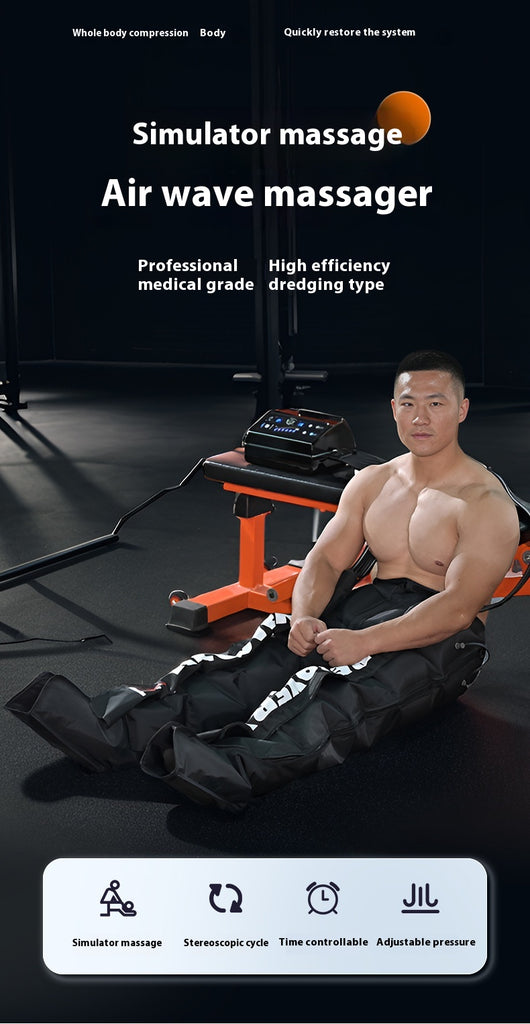 Masajeador de Piernas con Tecnología Air Wave de 6 Cámaras - Image 10