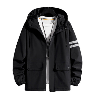 Chaqueta Reflectante de Moda Coreana para Hombre - Image 3