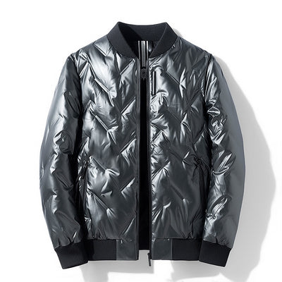 Chaqueta Acolchada de Plumón para Hombre | Estilo Moderno - Image 5