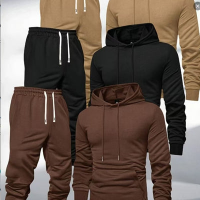 Conjunto Deportivo Sudadera y Pantalón con Capucha - Diseño Coordinado Casual - Image 4