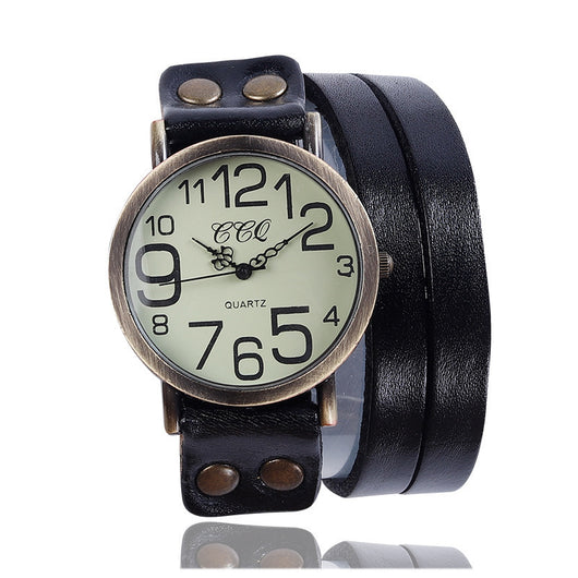 Reloj Retro Tres Círculos Unisex Casual - Image 8