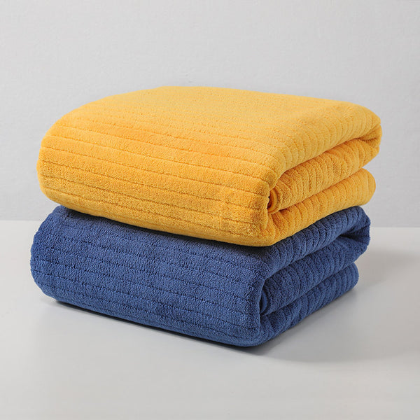 Toalla de Baño Extra Grande en Microfibra Coral - Súper Absorbente y Secado Rápido