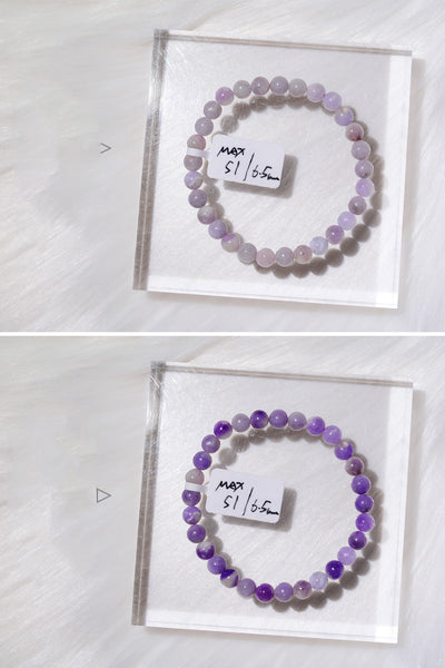 Pulsera de Sodalita Natural que Cambia a Púrpura con la Luz Solar - Image 11
