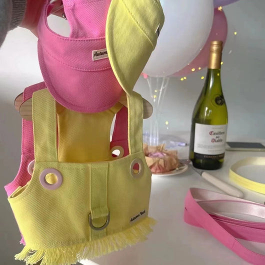 Chaleco Denim Candy Color para Mascotas - Image 3
