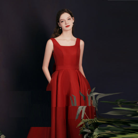 Vestido Midi Retro Sin Espalda para Mujer - Elegancia Atemporal