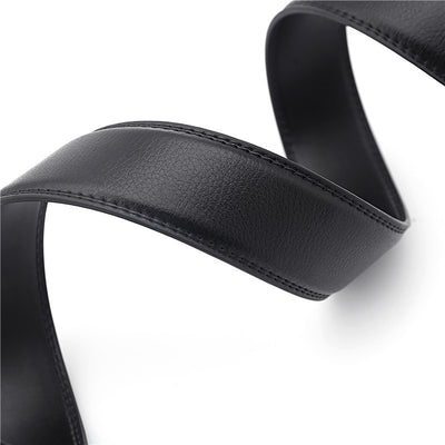 Cinturón de Cuero para Hombre con Hebilla Automática - Doble Capa de Cuero Vacuno - Image 15