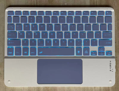 Teclado Bluetooth con Touchpad para Móvil y Tablet - Recargable Inalámbrico - Image 20