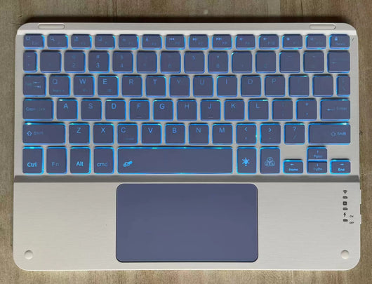 Teclado Bluetooth con Touchpad para Móvil y Tablet - Recargable Inalámbrico - Image 20