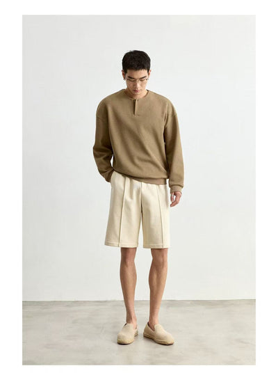Sudadera Cuello Redondo Ligera para Hombre Talla Grande - Image 30