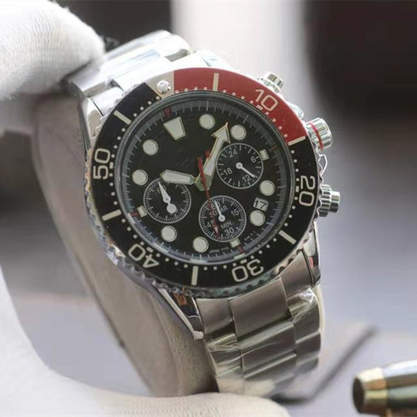 Reloj de Negocios para Hombre en Acero Inoxidable con Movimiento de Cuarzo