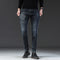 Men's Slim Fit Casual Pants with Stretch Fabric