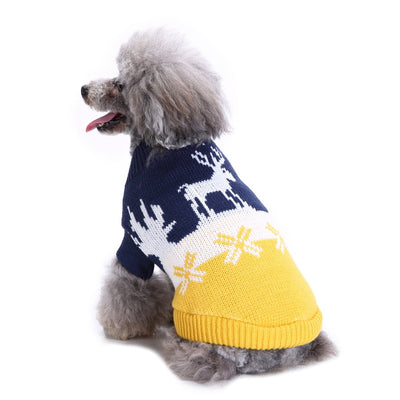 Suéter Navideño de Cuello Alto con Diseño de Huesos - Image 22
