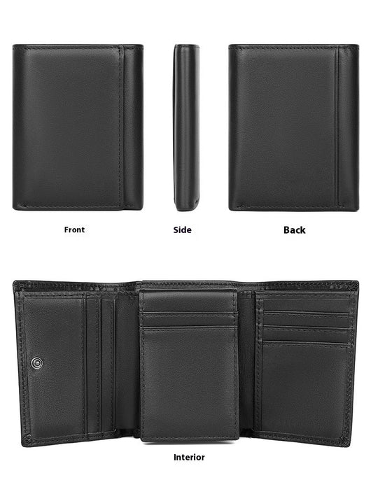 Billetera Vintage de Cuero con Protección RFID y Múltiples Compartimentos - Image 18