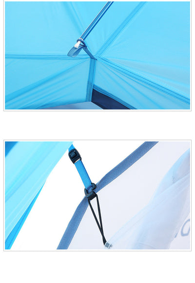 Tienda de Campaña Ultraligera Impermeable con Doble Capa y Estructura de Aluminio - Image 15