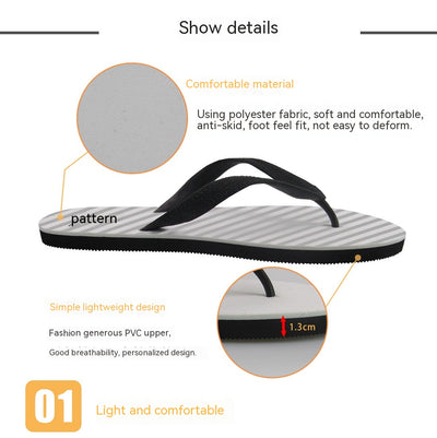 Chanclas de Playa con Textura Animal - Comodidad y Estilo para el Verano - Image 17