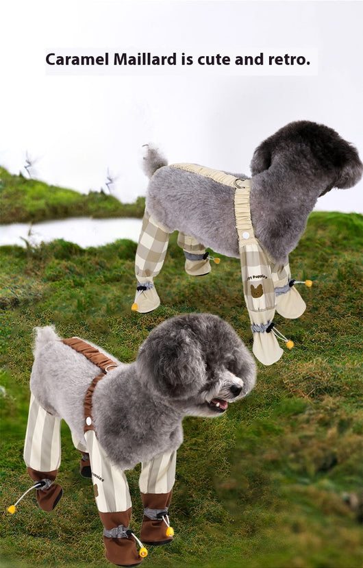 Pantalones Protectores para Perros Otoño-Invierno Ajustados Antipolvo - Image 8