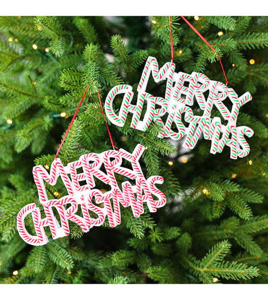Adornos Navideños de Arcilla Polimérica con Letras Personalizadas - Image 16