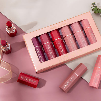Estuche de 6 Labiales Mate Resistentes al Agua - Image 11