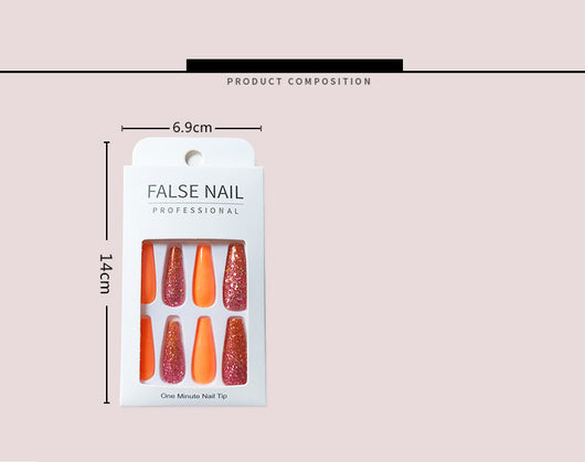 Uñas Postizas Extra Largas Forma Bailarina - Image 10