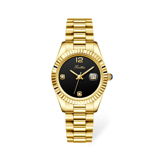 Reloj de Acero Inoxidable para Mujer con Cristal Brillante - Image 4