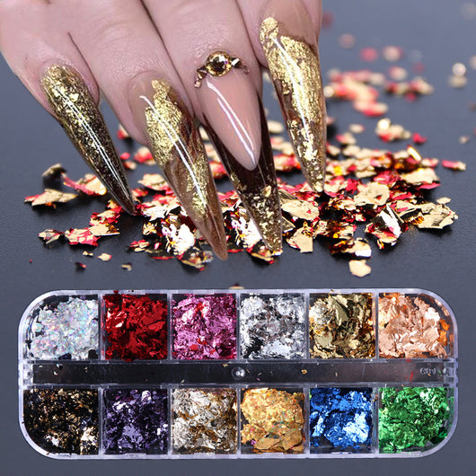 Láminas de Oro para Uñas - Adorno Fashion Elegante - Image 3