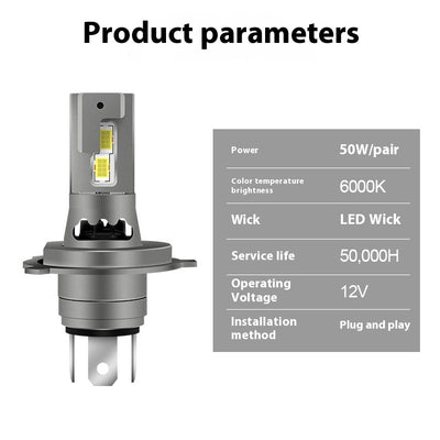 Faro LED H4 con Diseño Aerodinámico y Ventilación Integrada - Image 5