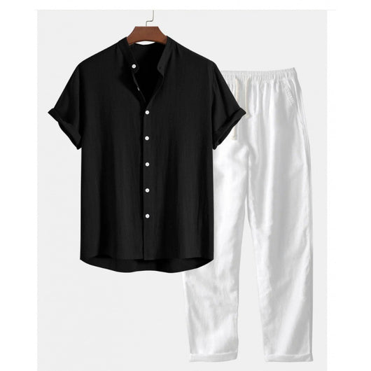 Conjunto Casual Hombre: Camisa Suelta y Pantalón Cómodo - Image 9