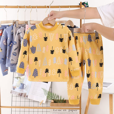 Pantalones Térmicos Infantiles de Terciopelo - Ropa de Abrigo para Niños y Niñas Otoño Invierno - Image 15